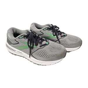 Brooks Ariel 20 Women's Running‎ Shoes Gray Alloy Green Road Walking Size 9